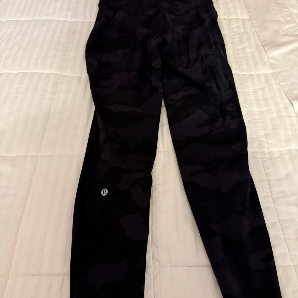 Women's Black and grey  Camouflage Pants